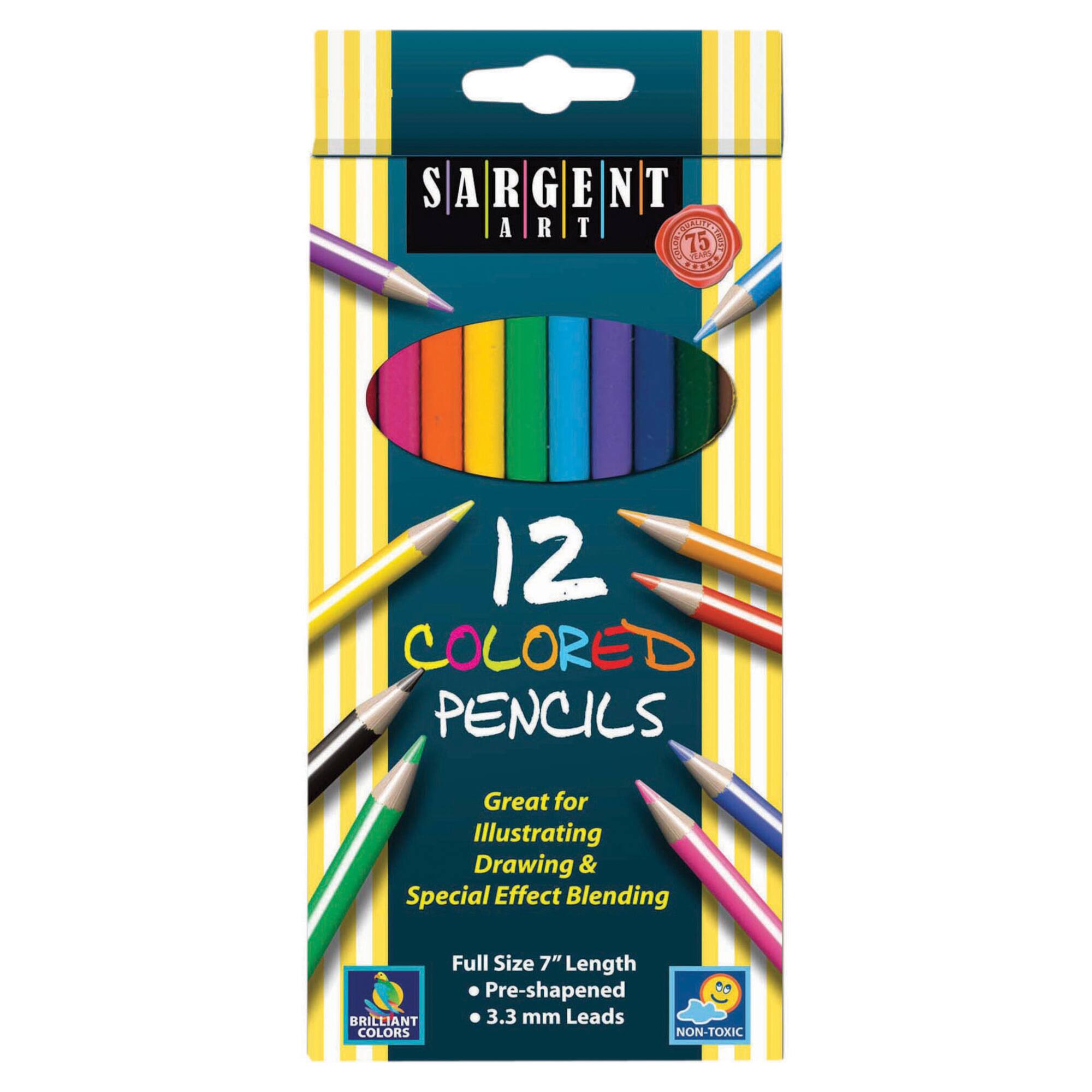 Sargent Art® Colored Pencils, 12 Packs of 12